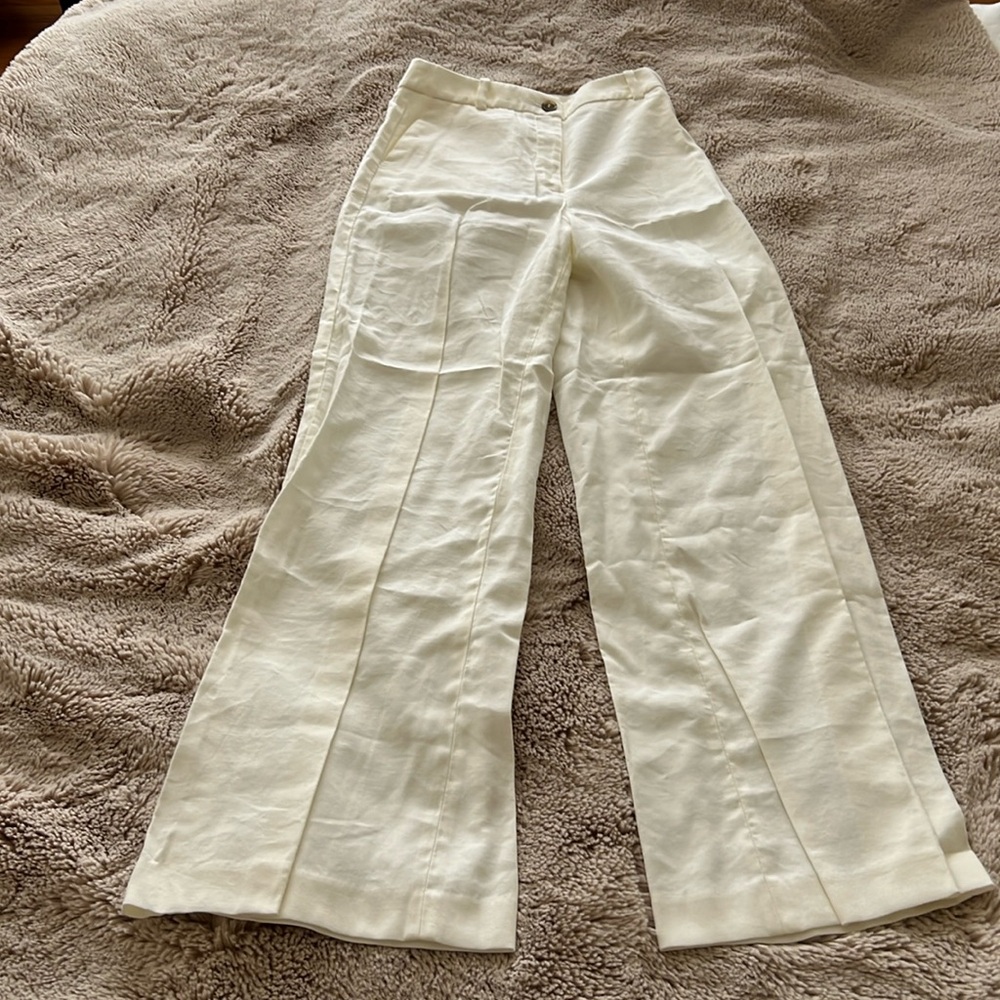 H&M Cream Trousers